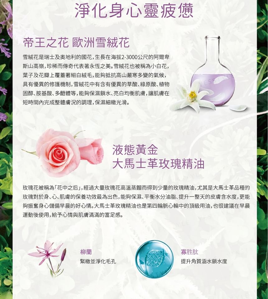 Forest Beauty - Floral Tea Age-Defying Botanical Revitalizing Masks Set, 6 pcs, 200 g, 4710751665408