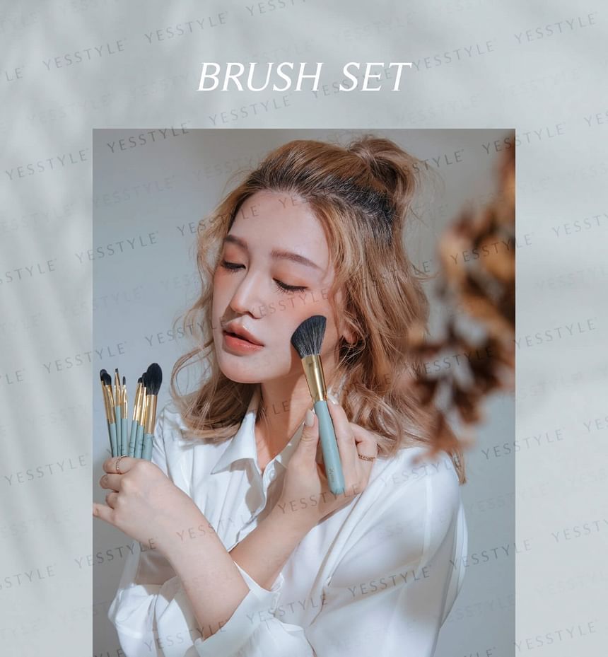 Poppy21 - Brush Set 8 pcs, 1 Set, 250 g, 4713249266378