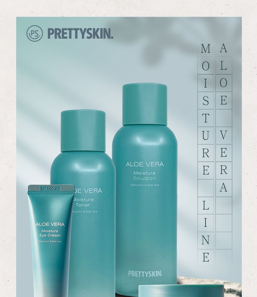 Pretty skin - Aloe Vera Moisture Toner, Renewed: 180ml, 248 g, 8809733210890