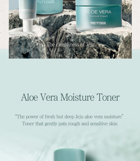 Pretty skin - Aloe Vera Moisture Toner, Renewed: 180ml, 248 g, 8809733210890