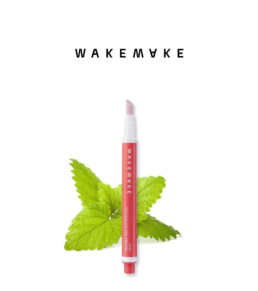 WAKEMAKE - Nail Gun Pink Cuticle Out Pen Remover, 2ml, 13 g, 8809738607053