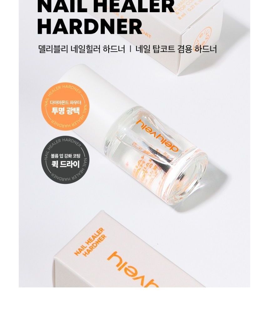 delyvely - Nail Healer Hardner, 8ml, 50 g, 8809665916495