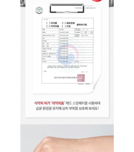 Dr.want - Red Spot Patch, 66 pcs, 18 g, 8809665917102