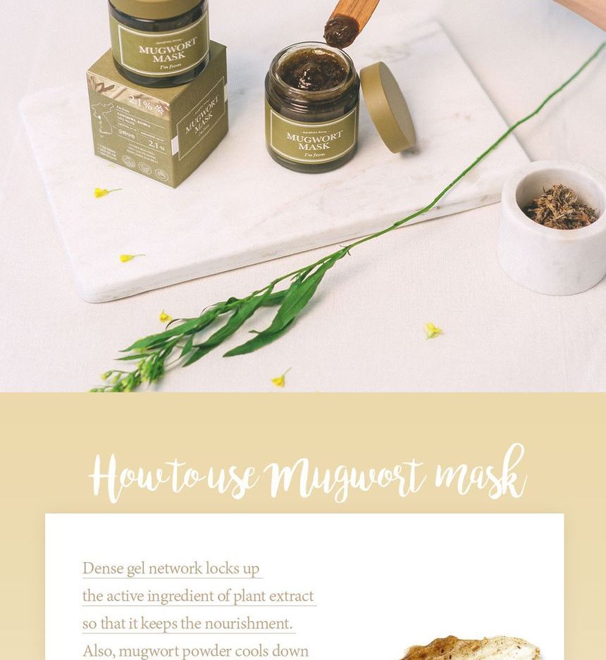 I’m from - Mugwort Mask Mini, Renewed: 30g, 45 g, 8809525930968
