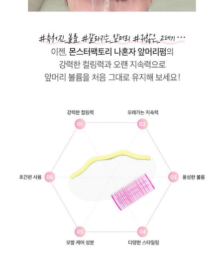 MONSTER FACTORY - Bang Perm, 1 set, 114 g, 8809665916914