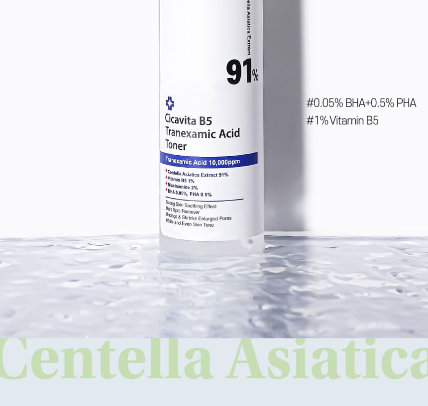CARE:NEL - Cicavita B5 Tranexamic Acid Toner, 155ml, 390 g, 8809544630368