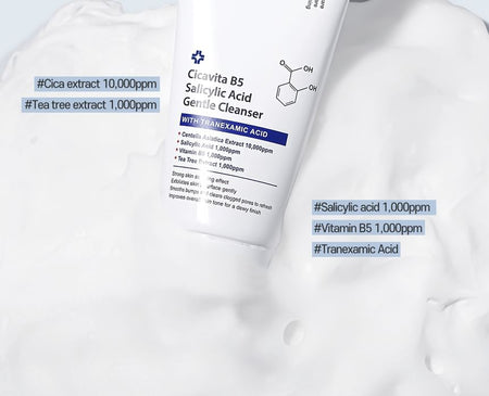 CARE:NEL - Cicavita B5 Salicylic Acid Gentle Cleanser, 150ml, 380 g, 8809915630003
