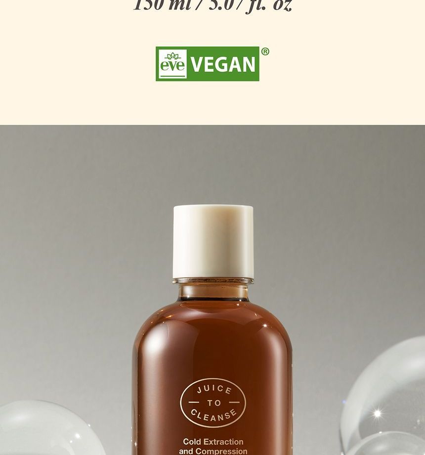 JUICE TO CLEANSE - Vinegar Kombucha Vegan Essence, 150ml, 408 g, 8809634850706