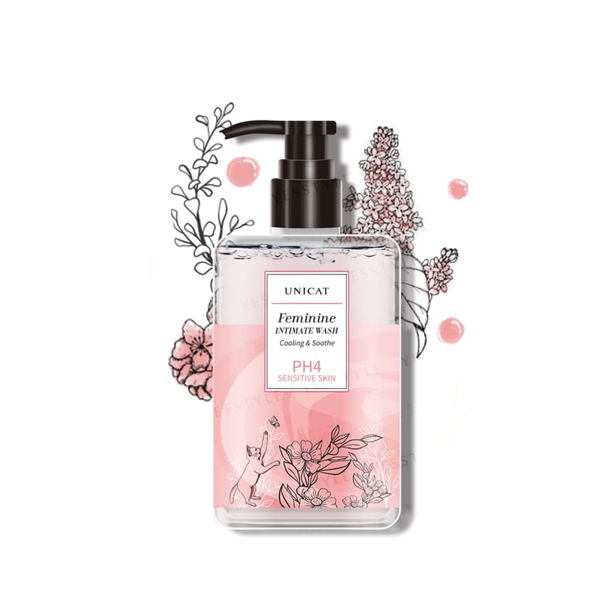 UNICAT - Feminine Intimate Wash Gardenia Perfume, 200ml, 268 g, 4715862365025