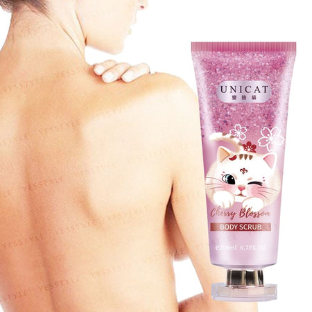 UNICAT - Nicotinamide Cherry Blossom Body Scrub, 200ml, 243 g, 4715862365087