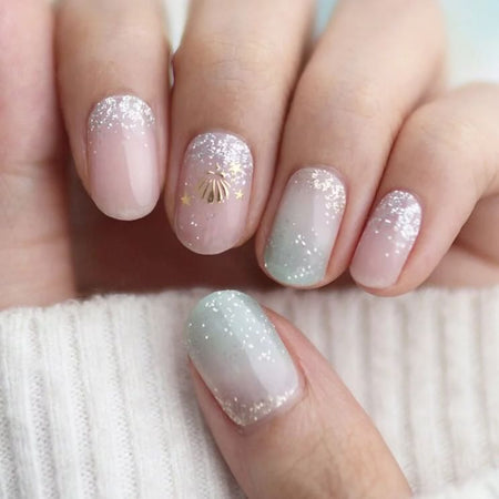Lunacaca - Sea Of Dreams Nail Art Sticker, 24 pcs, 50 g, 4892022007981