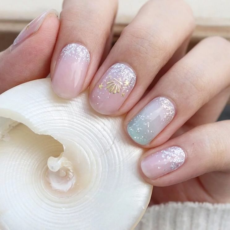 Lunacaca - Sea Of Dreams Nail Art Sticker, 24 pcs, 50 g, 4892022007981