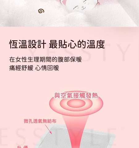 UNICAT - Adhesive Warm Uterus Patch, 10 pcs, 180 g, 4570096230088