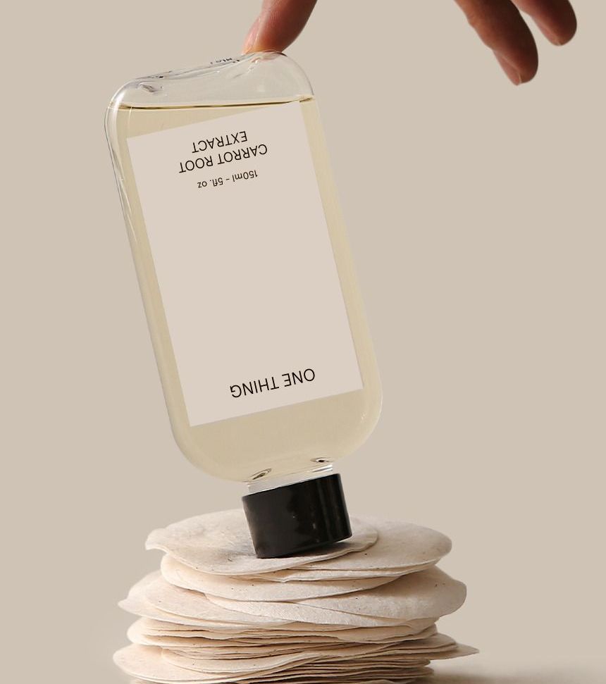 ONE THING - Unbleached Cotton Pad Refill, 120 pads, 72 g, 8809704190657