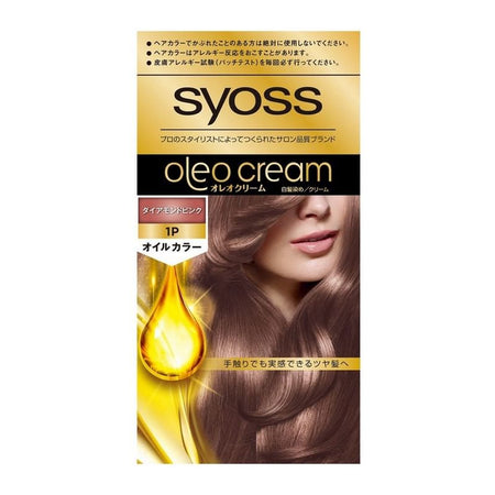 syoss - Oreo Cream Hair Color 1P Diamond Pink, 1 Set, 150 g, 4987234362509