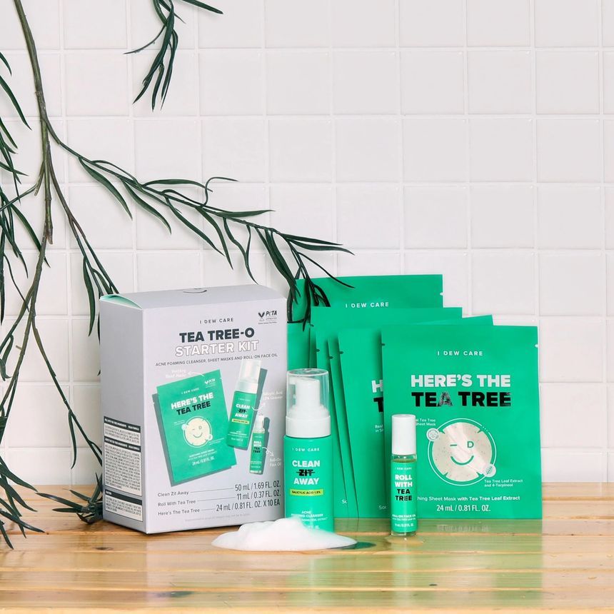 I DEW CARE - Tea Tree-O Starter Kit, 3 pcs, 800 g, 8806190725806