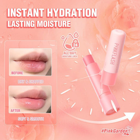 PINKFLASH - PinkGarden Lasting Moist Lipbalm, #Lipbalm - 4.8g, 24 g, 6974908112537