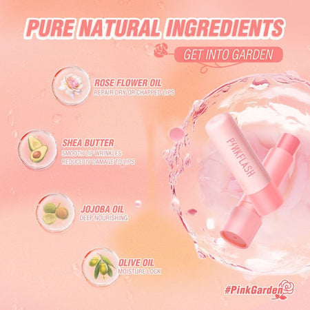 PINKFLASH - PinkGarden Lasting Moist Lipbalm, #Lipbalm - 4.8g, 24 g, 6974908112537