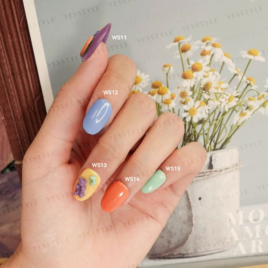 Cosplus - Nouveau Collection Nail Color Gel Bohemia Picnic WS13 Yolk Sandwich, 12ml, 50 g, 4713233397378