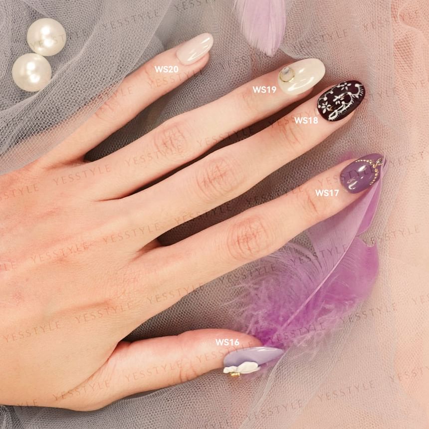 Cosplus - Nouveau Collection Nail Color Gel Ballet Rhapsody WS16 Chiffon, 12ml, 63 g, 4713233397408