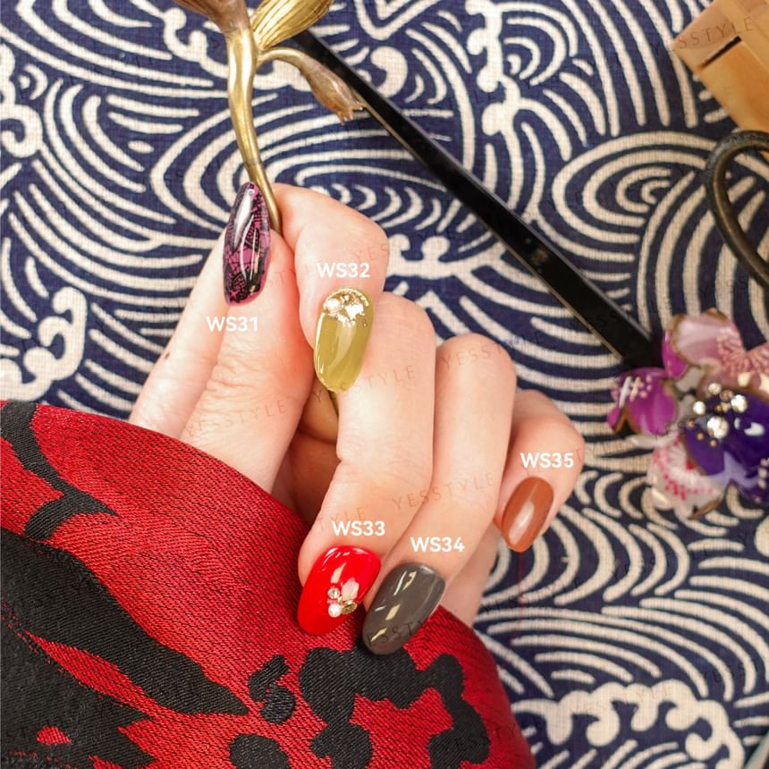 Cosplus - Nouveau Collection Nail Color Gel Memoirs Of Geisha WS31 Purple, 12ml, 50 g, 4713233397552