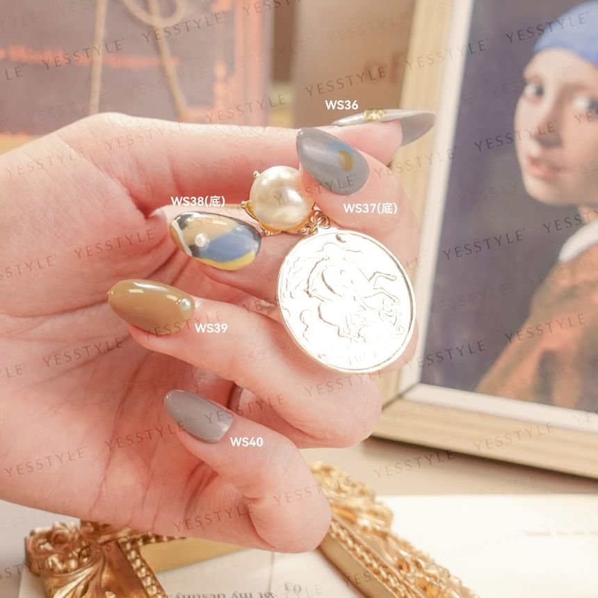 Cosplus - Nouveau Collection Nail Color Gel Pearl Earring WS37 Delft, 12ml, 50 g, 4713233397613
