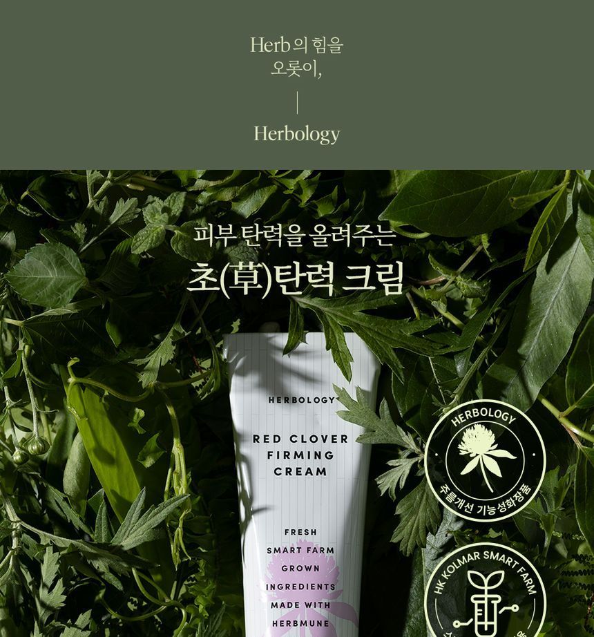 NATURE REPUBLIC - Herbology Red Clover Firming Cream, 70ml, 180 g, 8806173483044