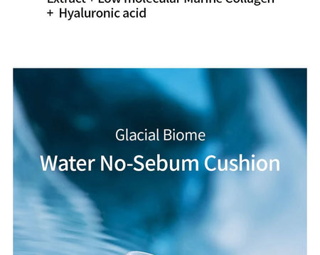 Parnell - Glacial Biome Water No-Sebum Cushion, 10g, 62 g, 8809704071260