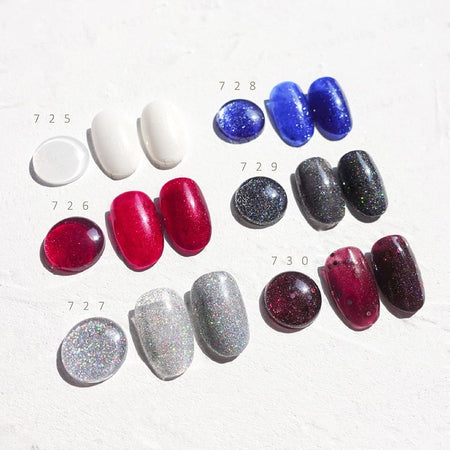 Cosplus - 0121 Nail Gel Polish Gorgeous Collection 727 Grey, 8ml, 43 g, 4713233392106
