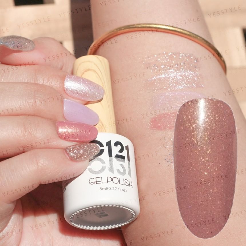 Cosplus - 0121 Nail Gel Polish Ceremony Collection 734 Red Brown, 8ml, 44 g, 4713233392175
