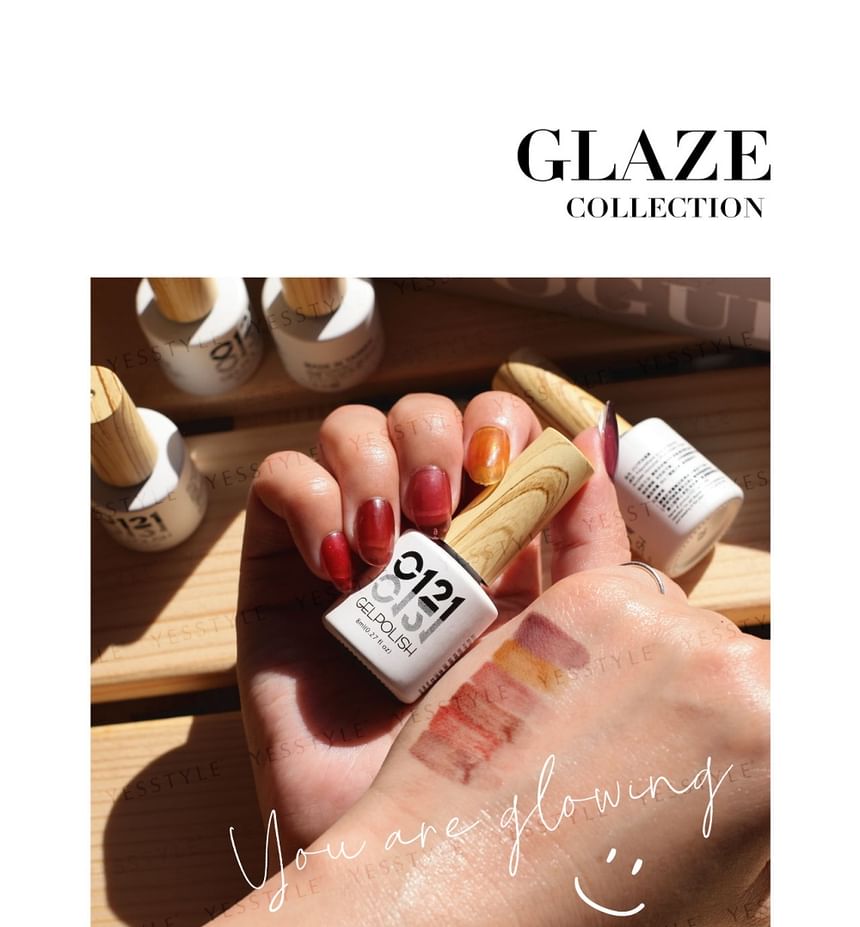 Cosplus - 0121 Nail Gel Polish Glaze Collection 213 Purple, 8ml, 70 g, 4713233391208