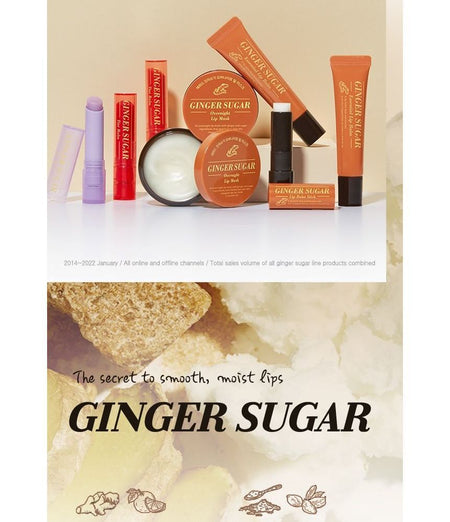 ETUDE - Ginger Sugar Overnight Lip Mask, 15g, 44 g, 8809820692714