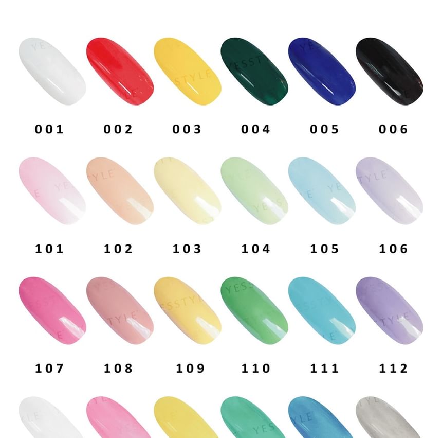 Cosplus - 0121 Nail Gel Polish Louvre Collection 721 Black, 8ml, 44 g, 4713233392045