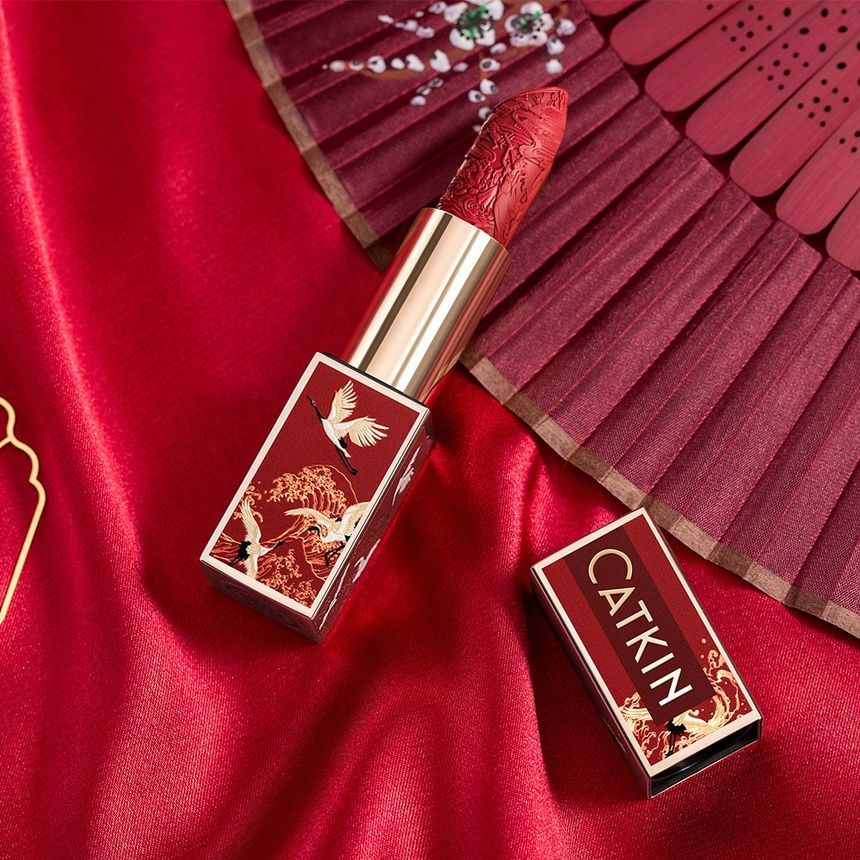 CATKIN - Rouge Carving Lipstick (#CO137 Bauhinia), #CO137 Bauhinia, 40 g, 6975833161485