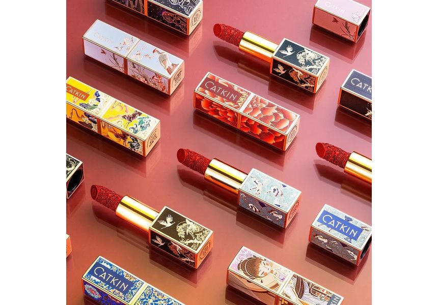 CATKIN - Rouge Carving Lipstick (#CO137 Bauhinia), #CO137 Bauhinia, 40 g, 6975833161485