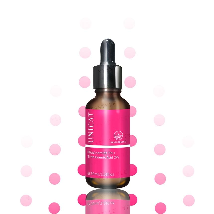 UNICAT - Double Brightening Repair Serum Niacinamide 7% + Tranexamic Acid 2%, 30ml, 120 g, 4715862366978