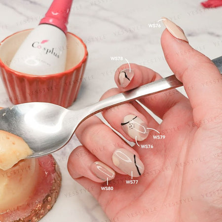 Cosplus - Nouveau Collection Nail Color Gel Dacquoise Apres-midi WS76 Buttercream, 12ml, 50 g, 4713233398009