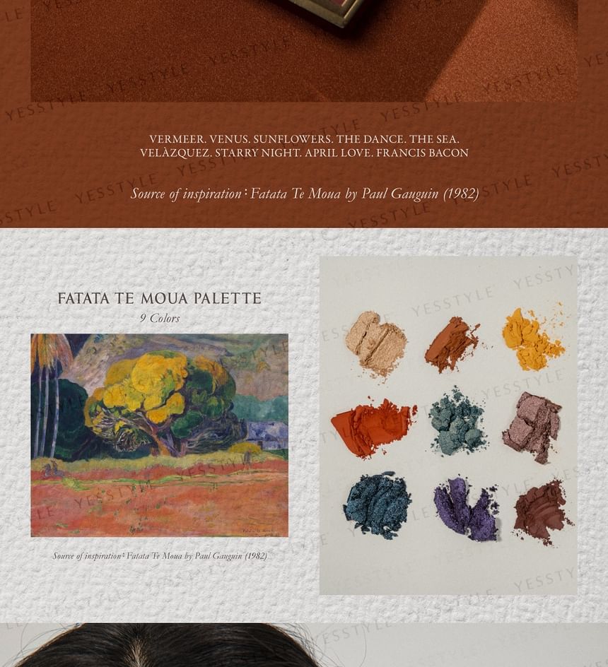 Cara Beauty - Painting Collection Fatata Te Moua Palette, 14g, 250 g, 4713249268211