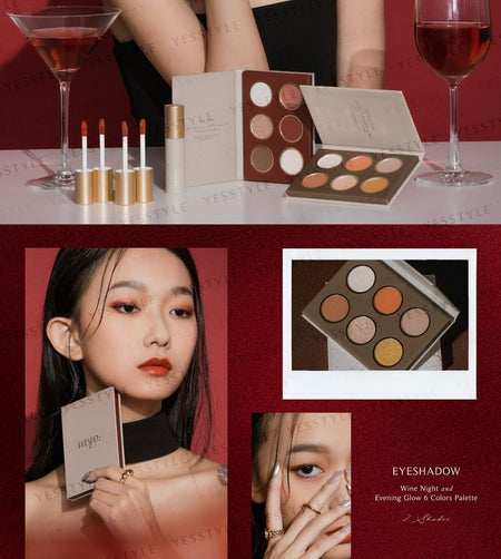 FreshO2 - Evening Glow 6 Colors Palette, 0.8g x 6, 220 g, 4719890780652