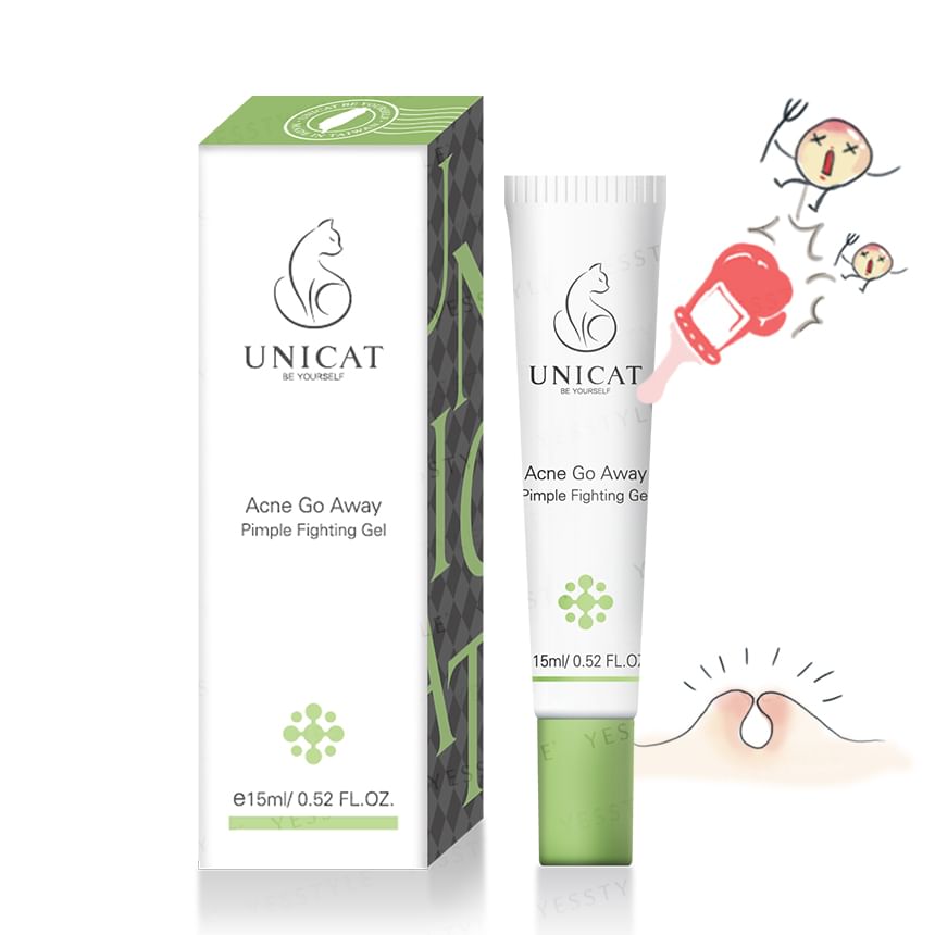 UNICAT - Acne Go Away Pimple Fighting Gel, 15ml, 33 g, 4715862363687