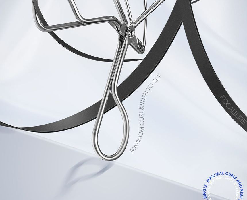 FOCALLURE - Eyelash Curler, Eyelash Curler, 104 g, 6974908112254