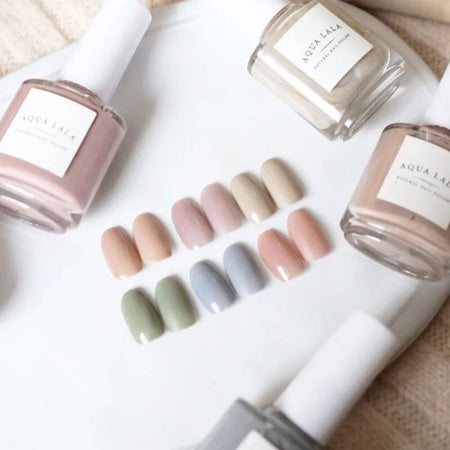 AQUA LALA - Grayish Painting Nail Polish Gift Set, 6 pcs, 477 g, 4892023001001