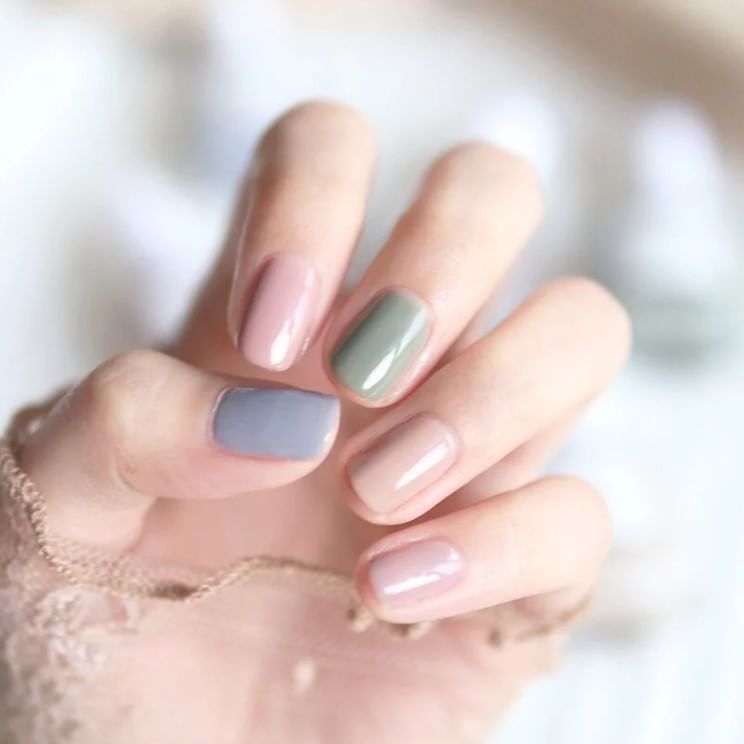AQUA LALA - Grayish Painting Nail Polish Gift Set, 6 pcs, 477 g, 4892023001001