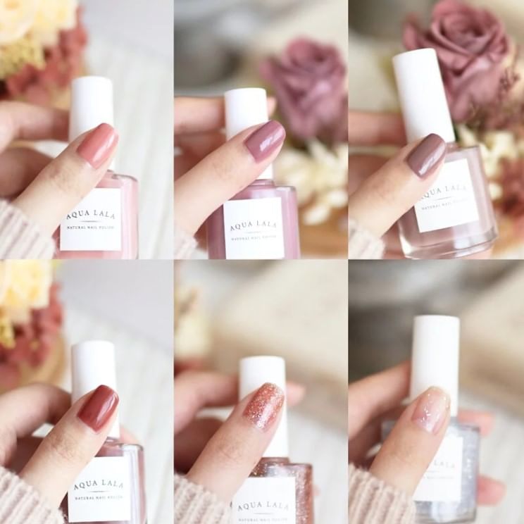 AQUA LALA - Rosen Lover Nail Polish Gift Set, 6 pcs, 477 g, 4892023001003
