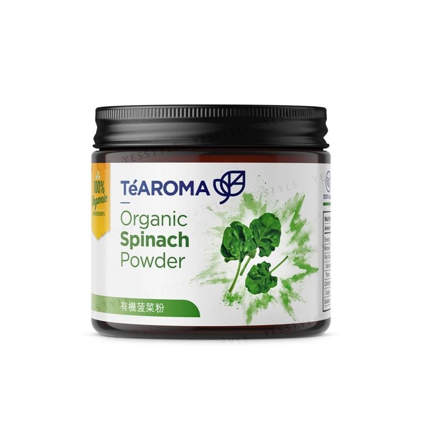 TeAROMA - Organic Spinach Powder 100g, 100g, 120 g, 48950040100