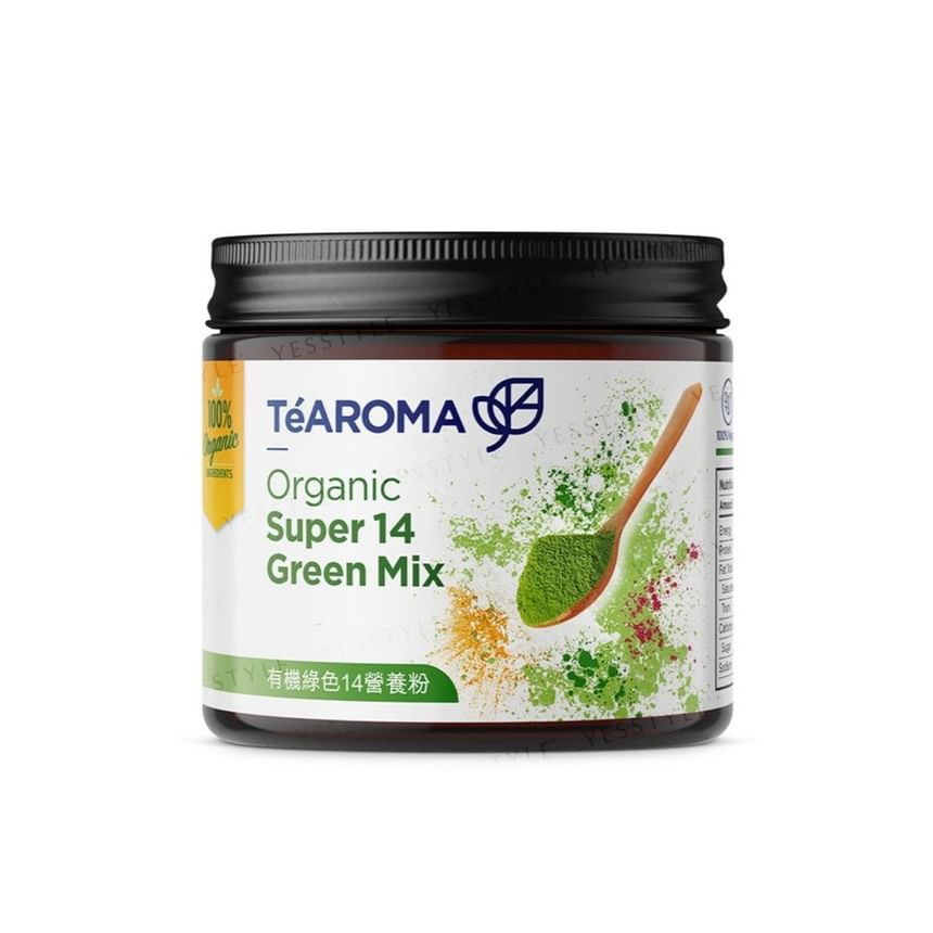 TeAROMA - Organic Super 14 Green Mix 100g, 100g, 120 g, 48950060100