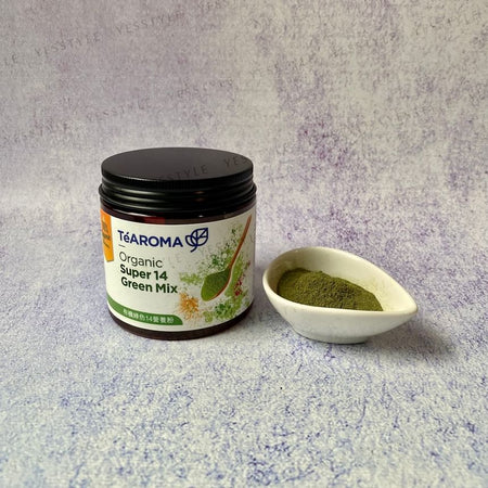 TeAROMA - Organic Super 14 Green Mix 150g, 150g, 191 g, 48950060150