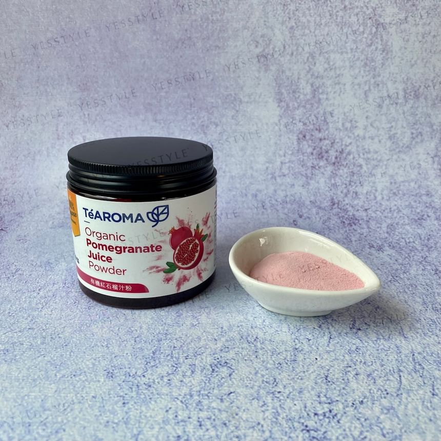TeAROMA - Organic Pomegranate Juice Powder 125g, 125g, 145 g, 48940010125