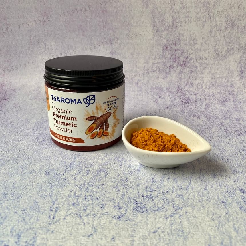 TeAROMA - Organic Premium Turmeric Powder 75g, 75g, 95 g, 48960020075