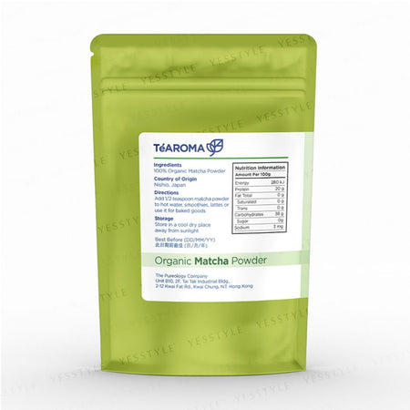 TeAROMA - Organic Matcha Powder, 40g, 48 g, 48960050040